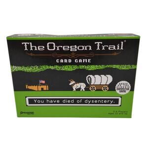 The Oregon Trail Card Game 2016 Pressman Complete You have died of dysentery